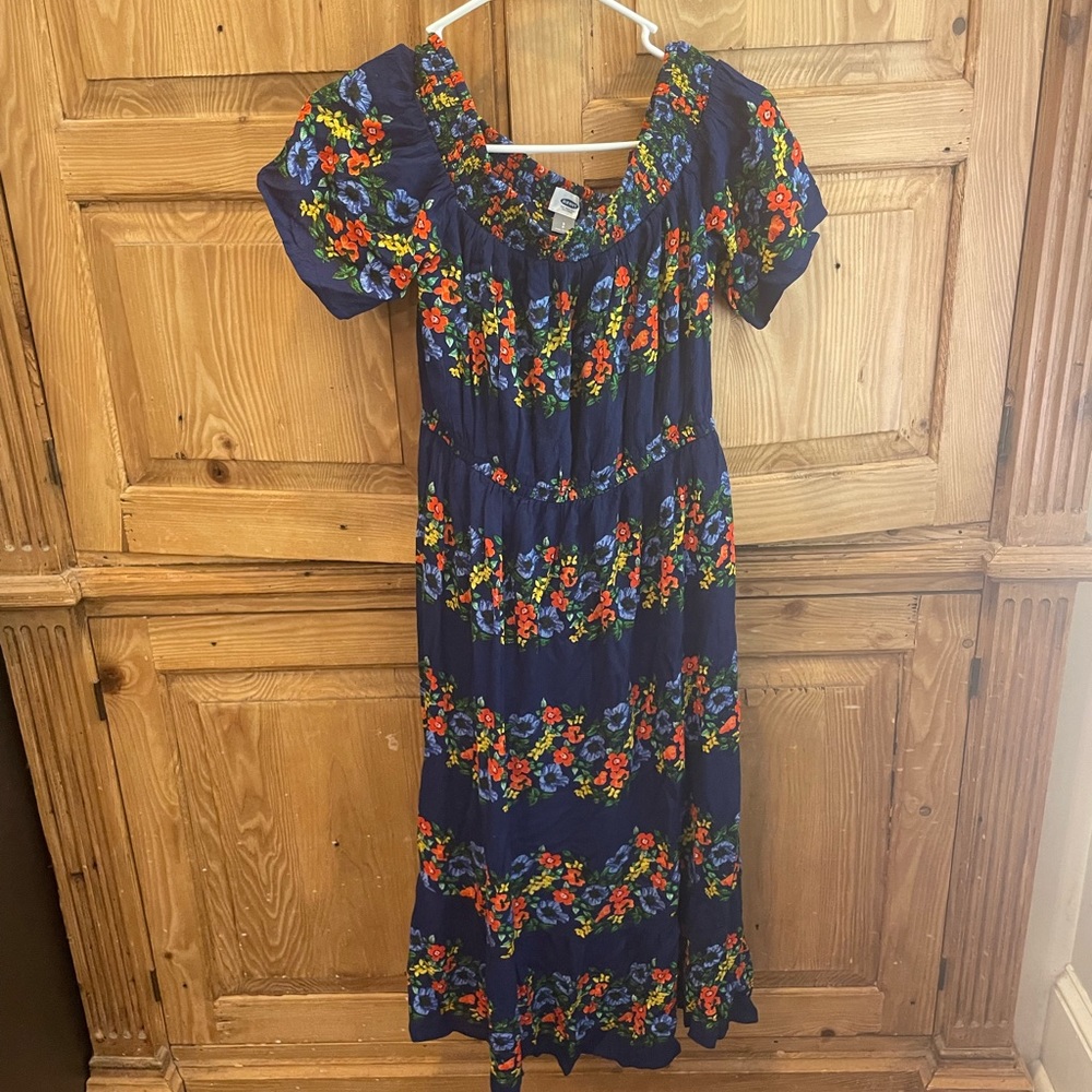 Floral midi dress